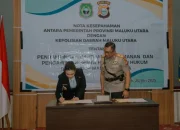 Pemprov Maluku Utara-Polda Teken MoU Pengamanan Program Pemerintah