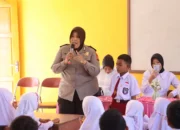 Polwan Polres Halsel Edukasi Bahaya Bullying Hingga Kekerasan Anak